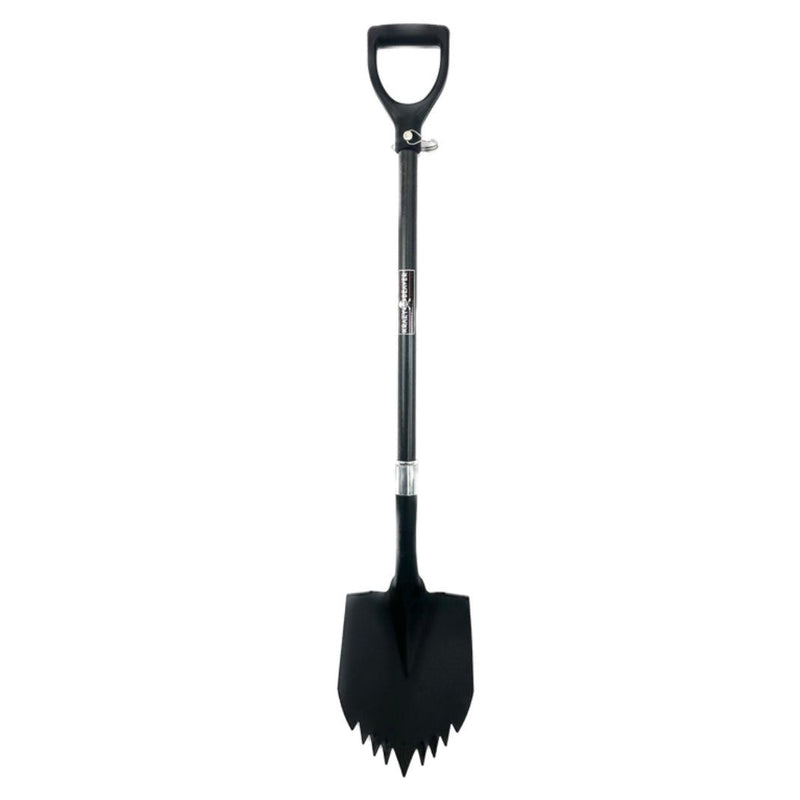 Load image into Gallery viewer, Krazy Beaver Shovel XL (Black Textured Head / Black Handle)