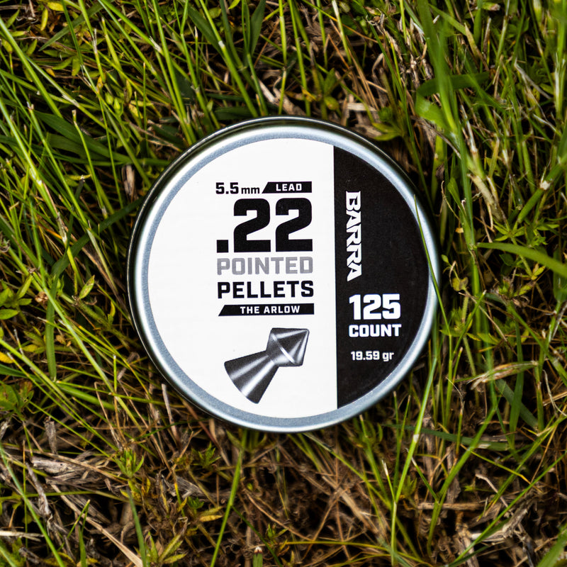Load image into Gallery viewer, Arlow Pointed Tip .22 Caliber Pellets - 125 Count