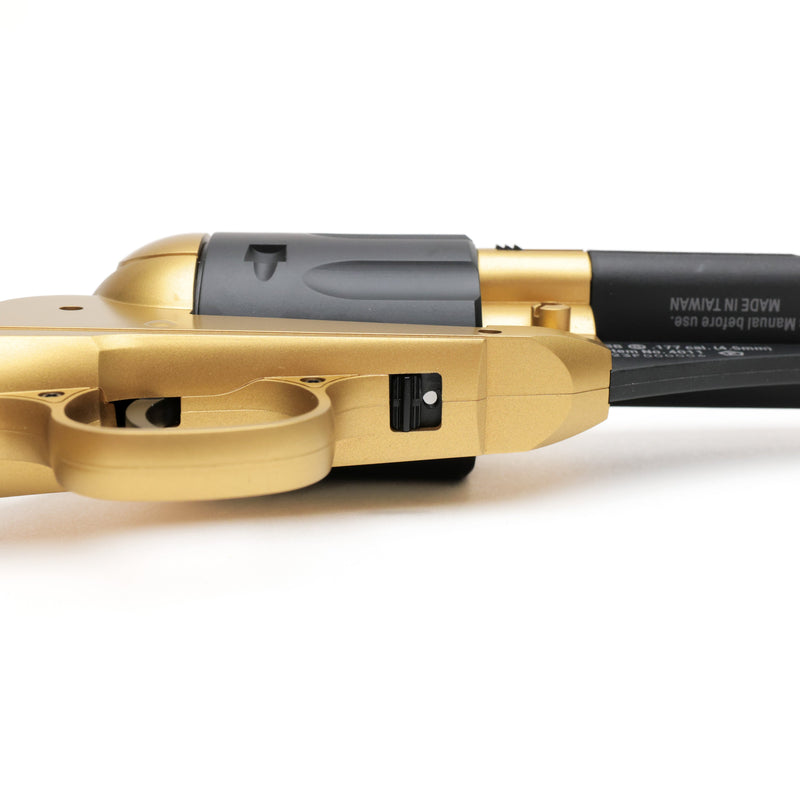 Load image into Gallery viewer, 1858 CO2 Pistol Kit - Black & Gold