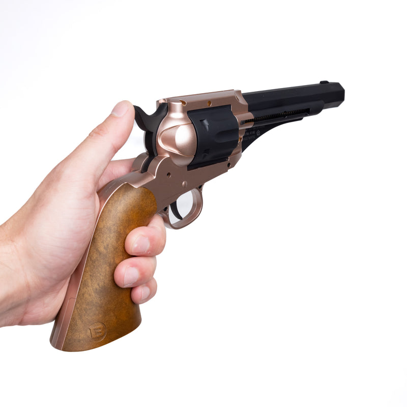 Load image into Gallery viewer, 1858 CO2 Pistol Kit - Black & Rose Gold