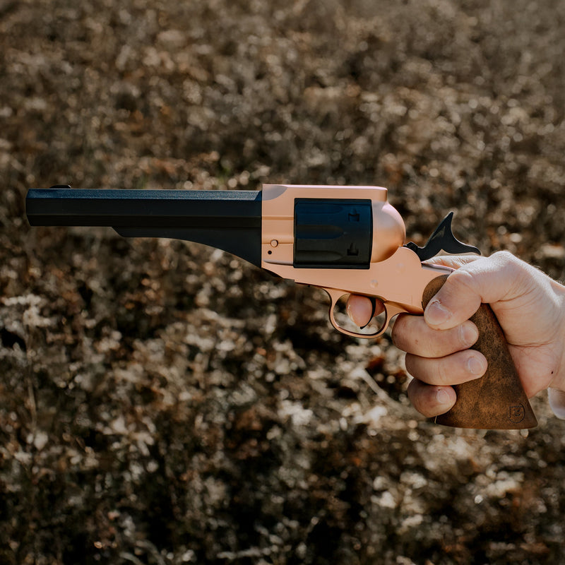 Load image into Gallery viewer, 1858 CO2 Pistol Kit - Black & Rose Gold