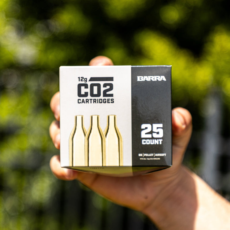 Load image into Gallery viewer, 12 Gram CO2 Cartridges - 25 Count