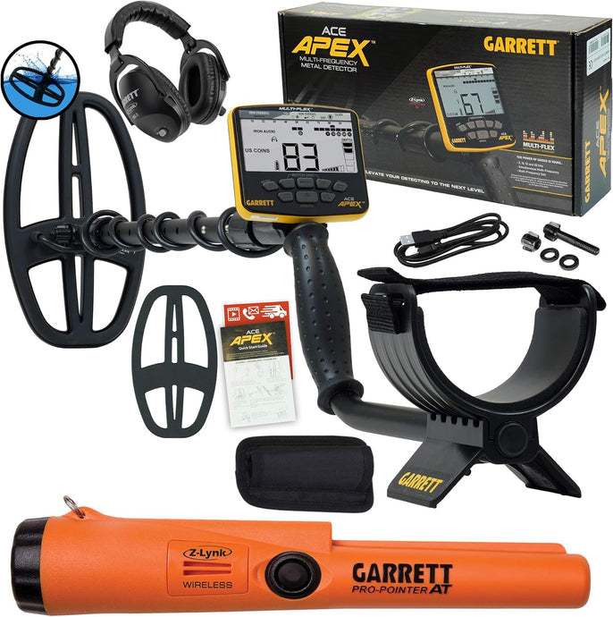 Garrett Ace Apex Holiday Combo with Pro-Pointer AT Z-Lynk