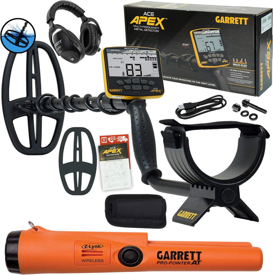 Garrett Ace Apex Holiday Combo with Pro-Pointer AT Z-Lynk