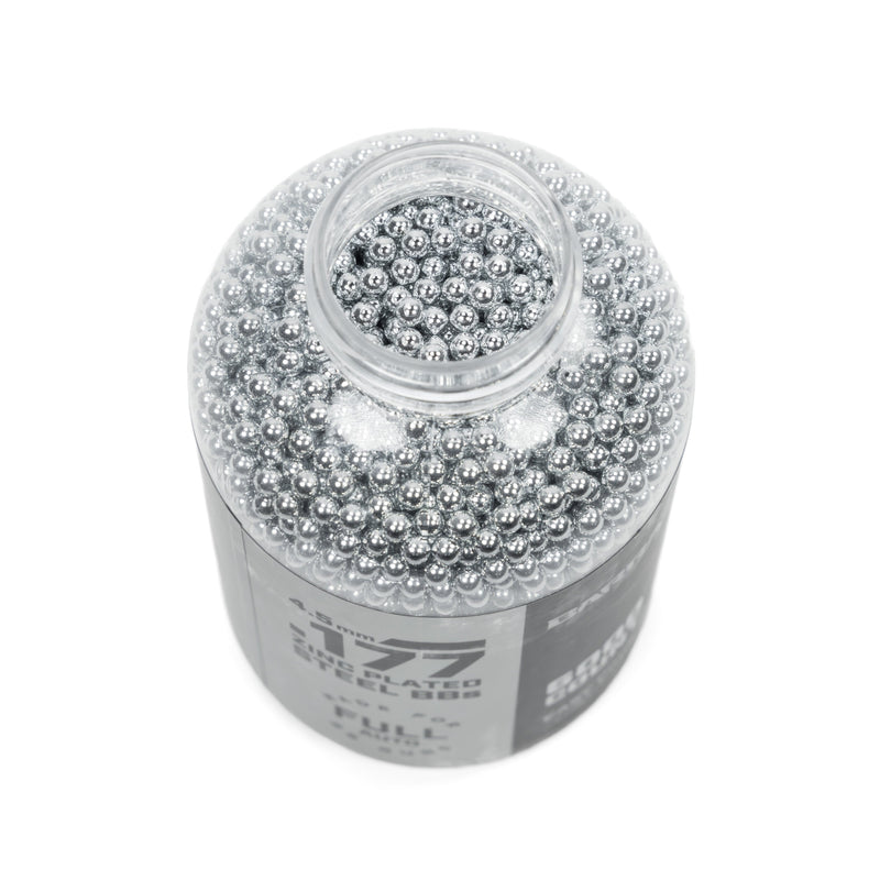 Load image into Gallery viewer, .177 cal/4.5mm Zinc Plated Steel BBs - 6,000 Count