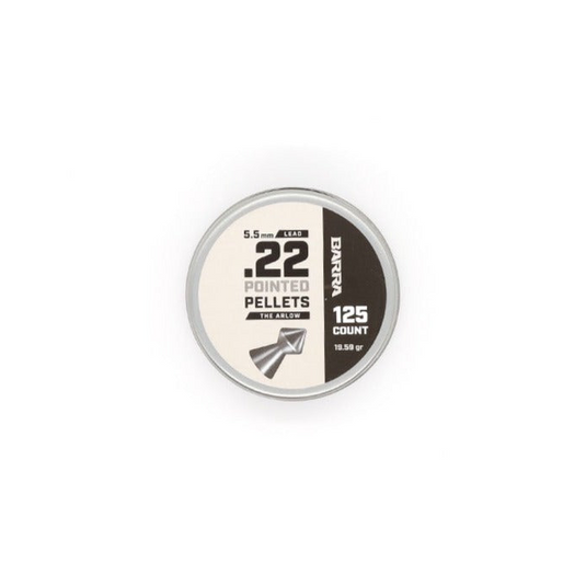 Arlow Pointed Tip .22 Caliber Pellets - 125 Count