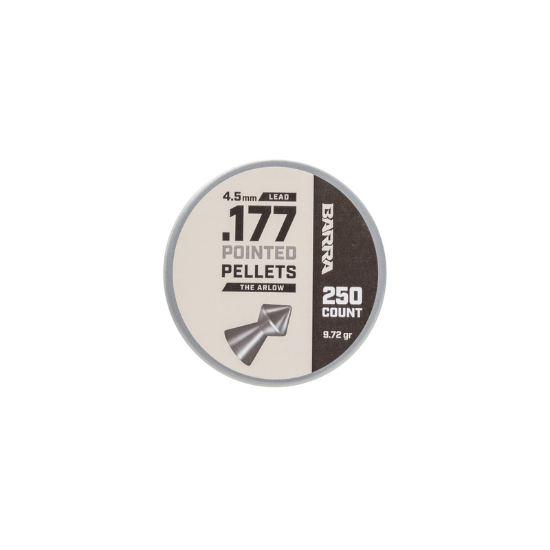 Load image into Gallery viewer, Arlow Pointed Tip .177 Caliber Pellets - 250 Count
