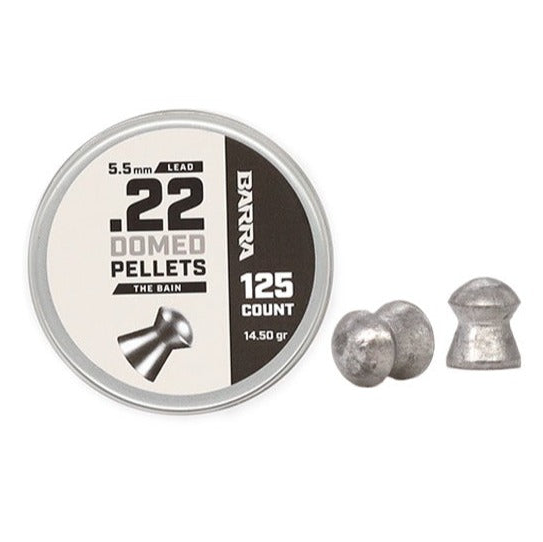 Load image into Gallery viewer, Bain Domed .22 Caliber Pellets - 125 Count