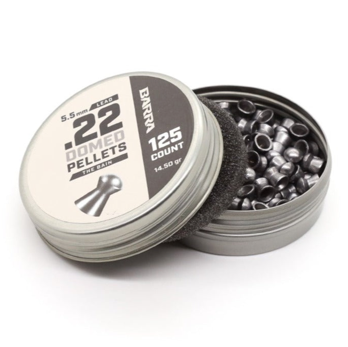 Load image into Gallery viewer, Bain Domed .22 Caliber Pellets - 125 Count