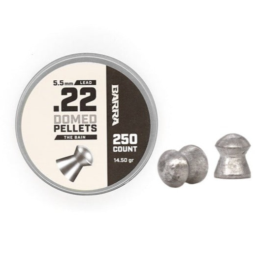 Load image into Gallery viewer, Bain Domed .22 Caliber Pellets - 250 Count