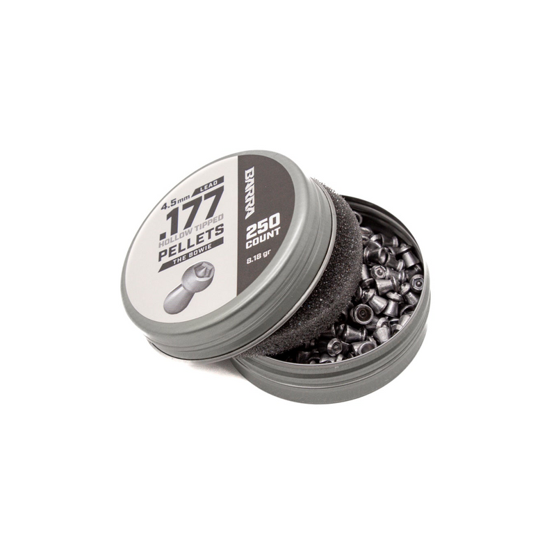 Load image into Gallery viewer, Bowie Hollow Tipped .177 Caliber Pellets - 250 Count