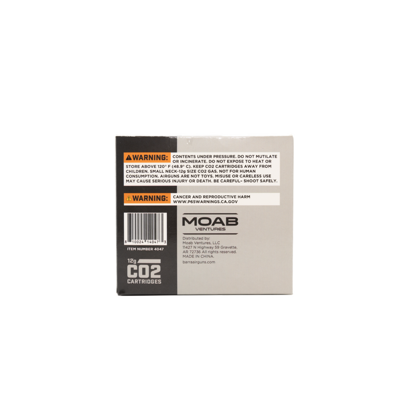 Load image into Gallery viewer, 12 Gram CO2 Cartridges - 15 Count