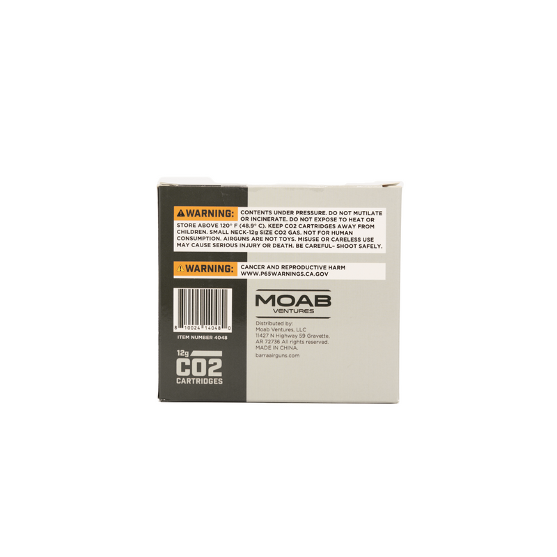 Load image into Gallery viewer, 12 Gram CO2 Cartridges - 25 Count