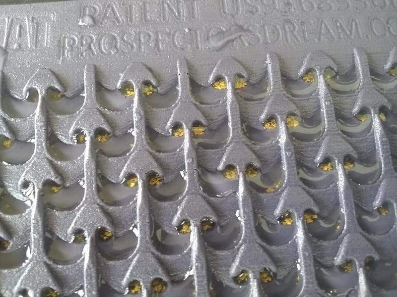 Load image into Gallery viewer, Gold Cube Tray with Micro (2nd Gen) Dream Mat | Gold Mining Equipment