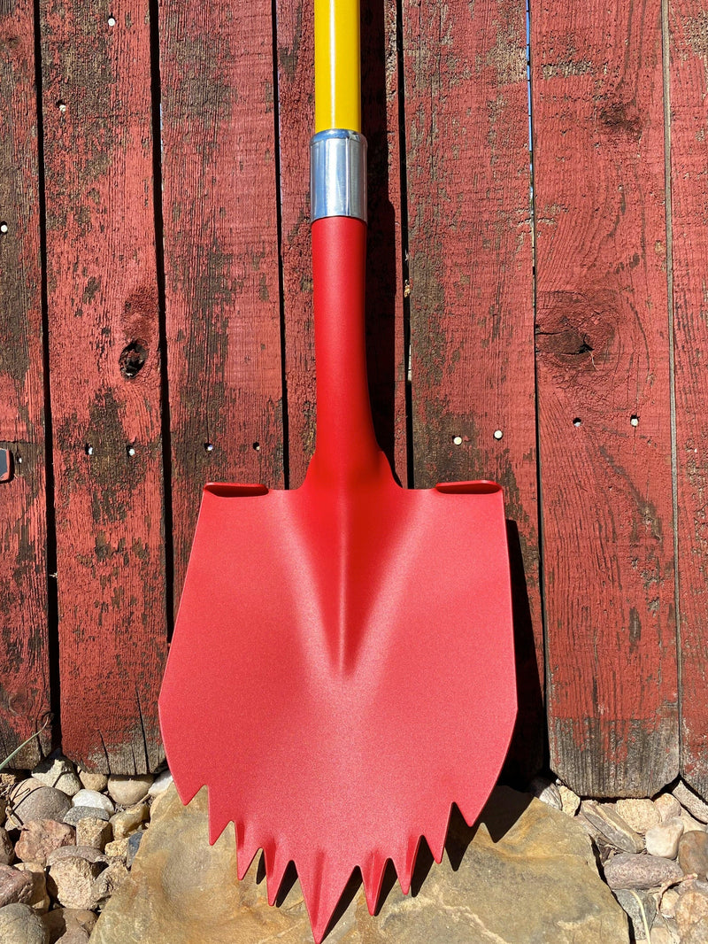 Load image into Gallery viewer, Krazy Beaver Shovel (Textured Red Head / Yellow Handle 45637)
