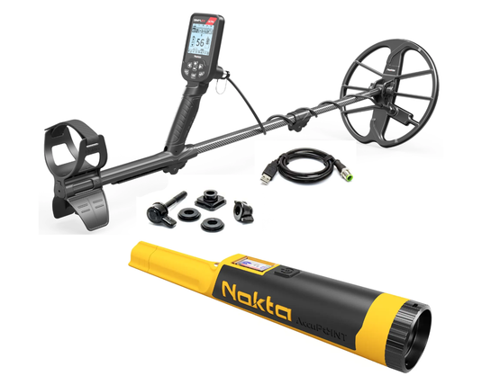 Nokta Simplex Ultra Metal Detector Promo Package - No Headphones with AccuPoint Pinpointer