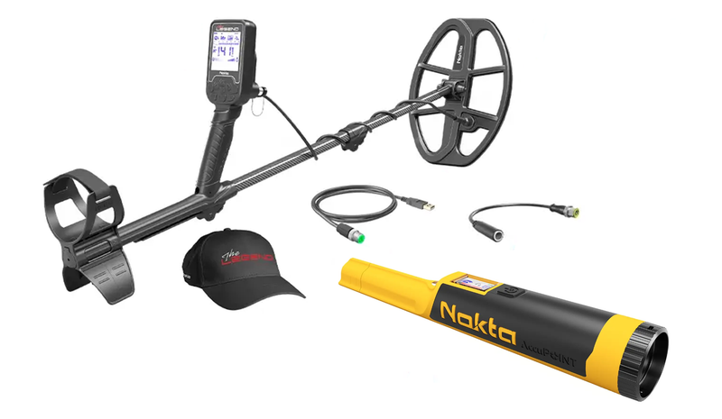 Load image into Gallery viewer, Nokta Makro Legend With LG30 Search Coil (No Headphones) Promo with FREE AccuPoint Pinpointer
