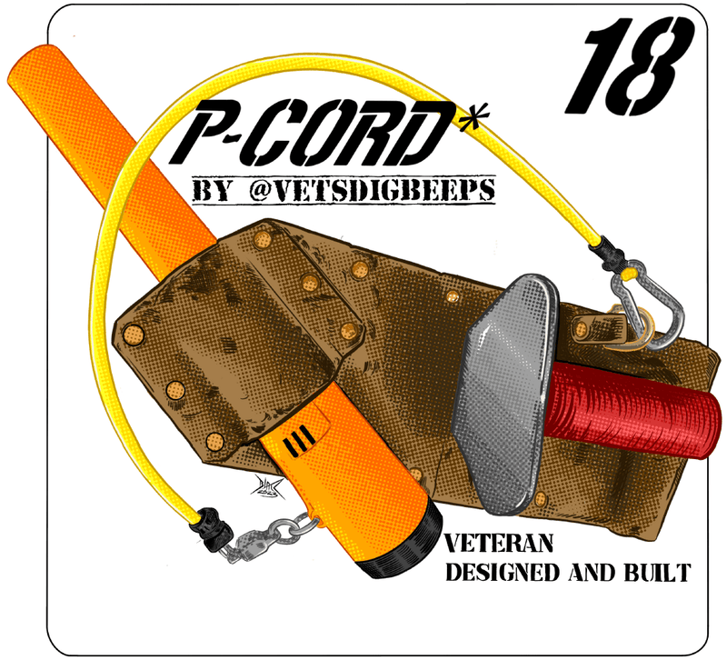Load image into Gallery viewer, Vets Dig Beeps P-Cord Lanyard 18"