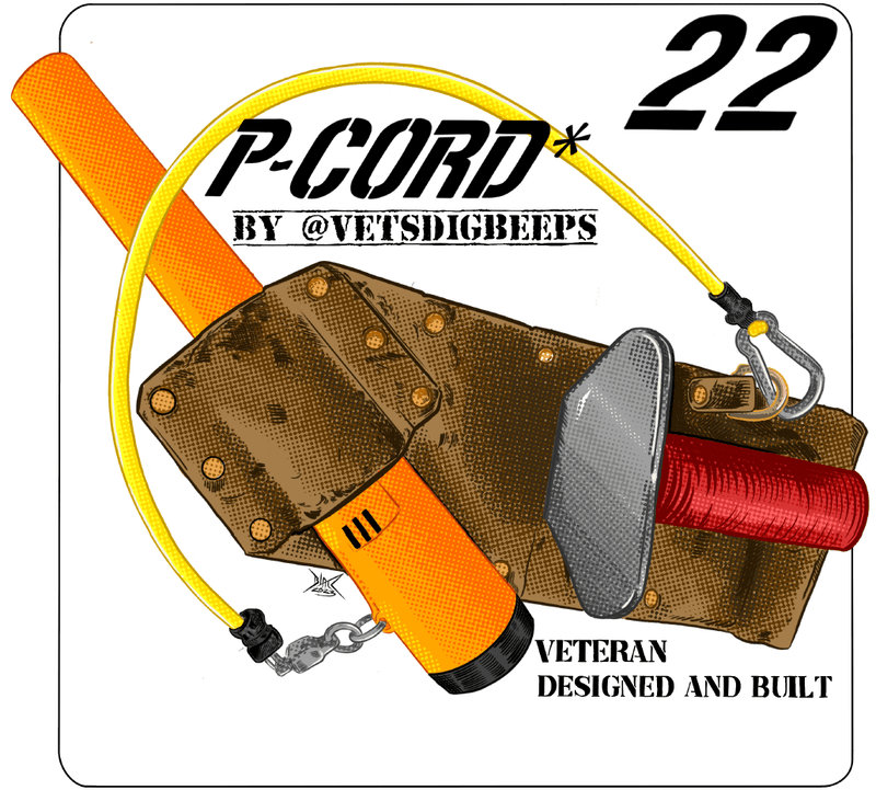 Load image into Gallery viewer, Vets Dig Beeps P-Cord Lanyard 22"