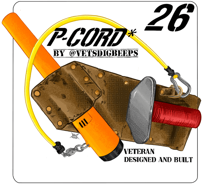 Load image into Gallery viewer, Vets Dig Beeps P-Cord Lanyard 26"