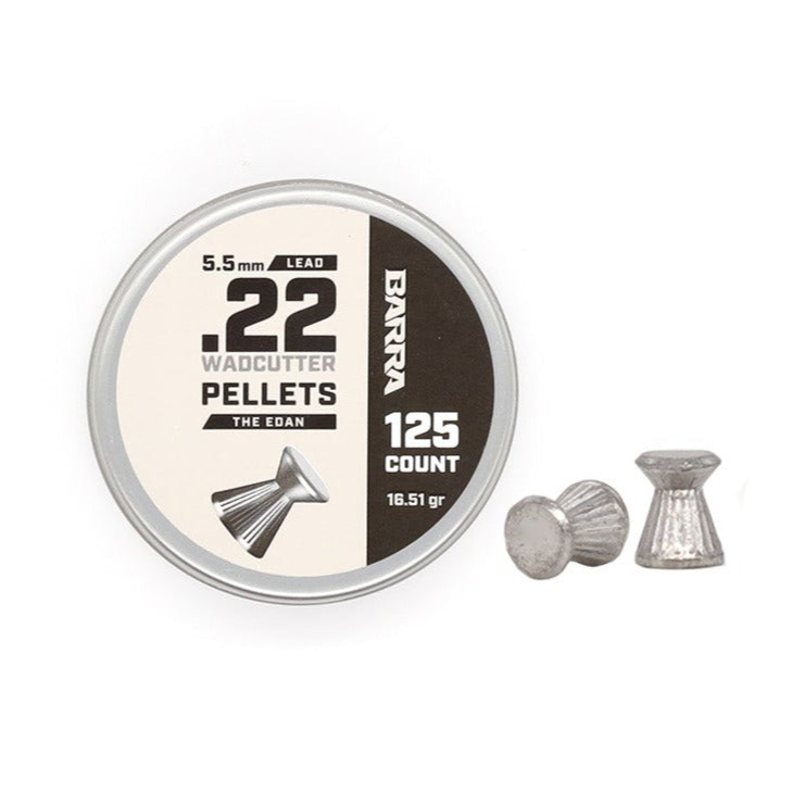 Load image into Gallery viewer, Edan Wadcutter .22 Caliber Pellets - 125 Count