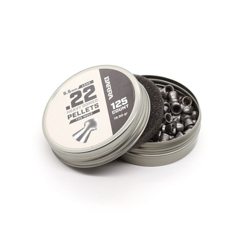 Load image into Gallery viewer, Mule Heavy Domed .22 Caliber Pellets - 125 Count