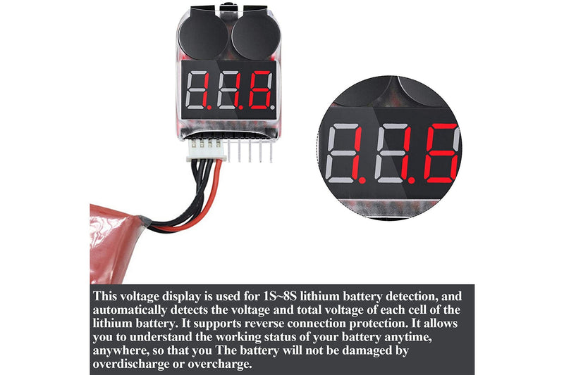 Load image into Gallery viewer, Battery Voltage Alarm