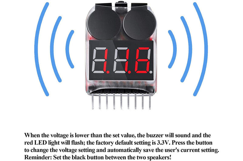 Load image into Gallery viewer, Battery Voltage Alarm