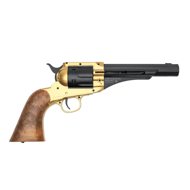 Load image into Gallery viewer, 1858 CO2 Pistol Kit - Black & Gold