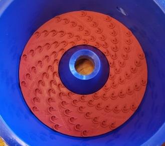 Load image into Gallery viewer, Blue Bowl Concentrator Vortex Dream Mat Insert | Gold Prospecting Equipment