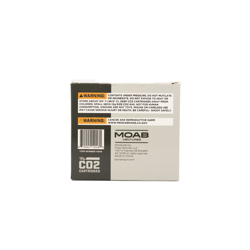 Load image into Gallery viewer, 12 Gram CO2 Cartridges - 5 Count