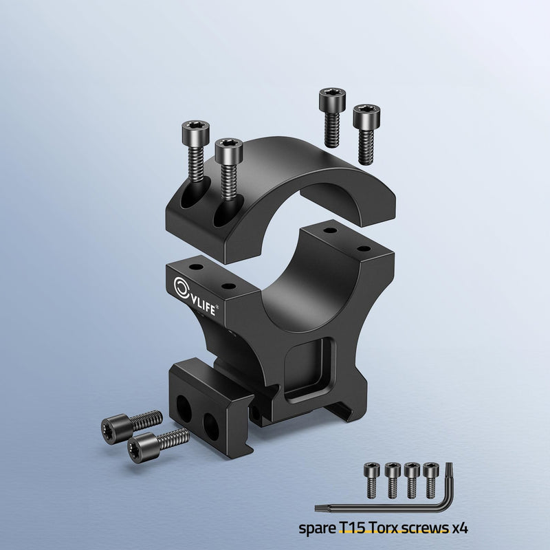 Load image into Gallery viewer, CVLIFE Precision 1 Inch Scope Rings Mount - 2 Pieces