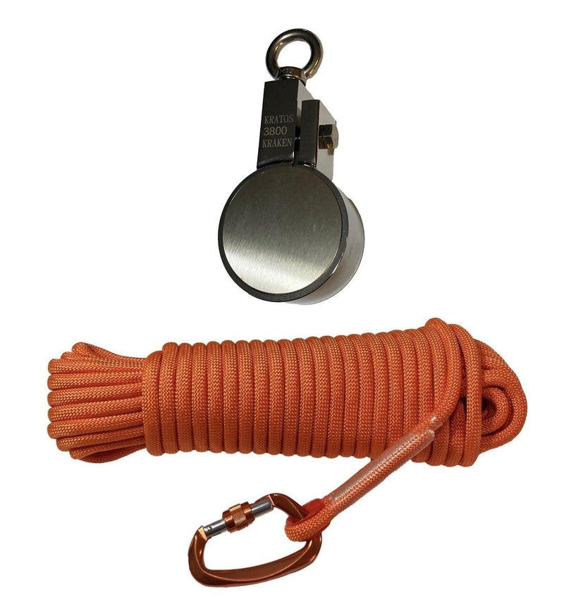 Load image into Gallery viewer, Kratos 3800 Kraken Clamp Neodymium Combo Magnet Fishing Kit