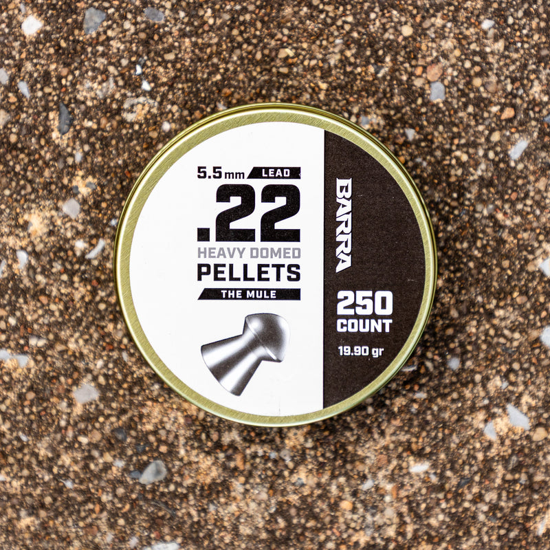 Load image into Gallery viewer, Mule Heavy Domed .22 Caliber Pellets - 250 Count