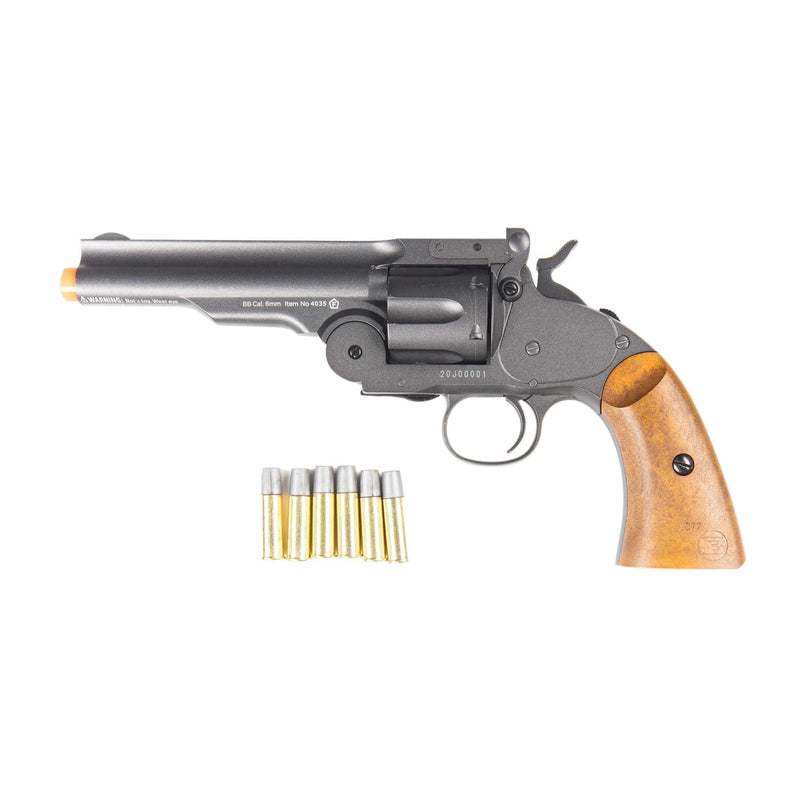 Load image into Gallery viewer, Schofield 5 Inch Airsoft - Gunmetal