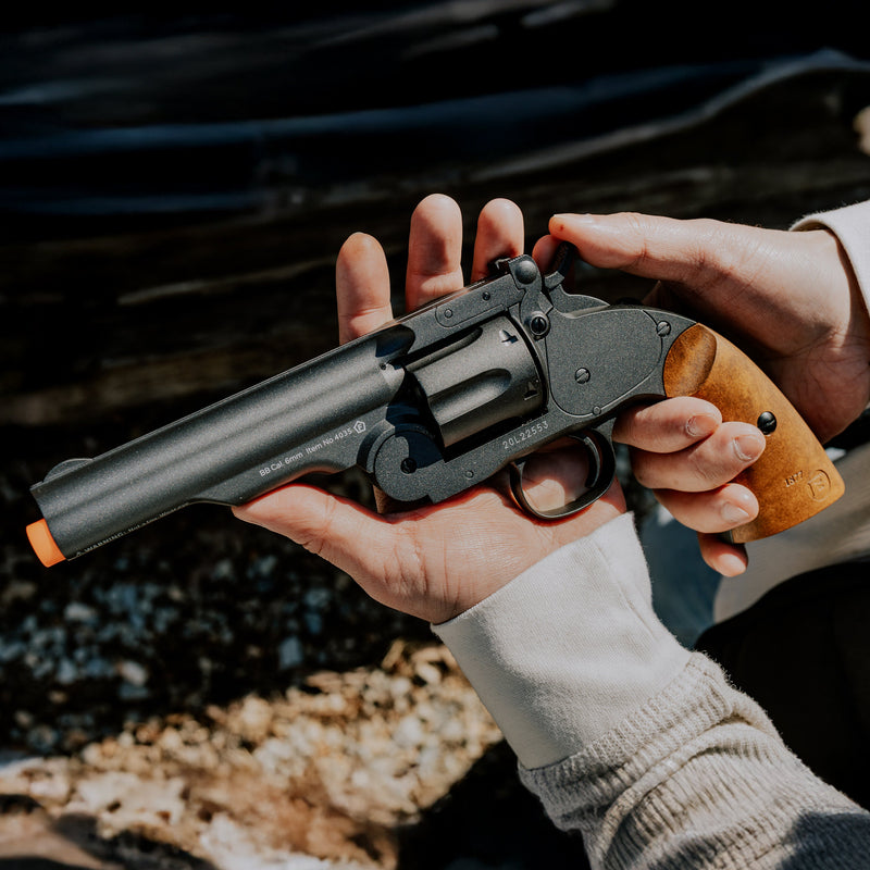 Load image into Gallery viewer, Schofield 5 Inch Airsoft - Gunmetal