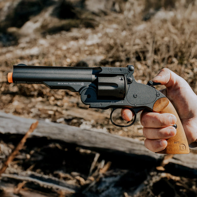 Load image into Gallery viewer, Schofield 5 Inch Airsoft - Gunmetal