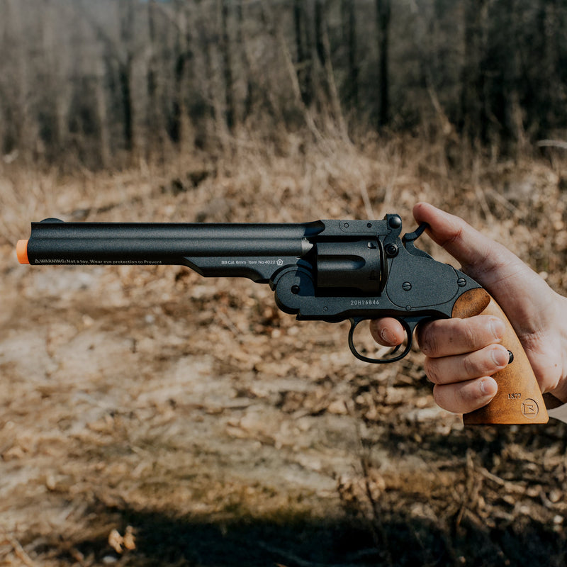 Load image into Gallery viewer, Schofield 7 Inch Airsoft - Gunmetal
