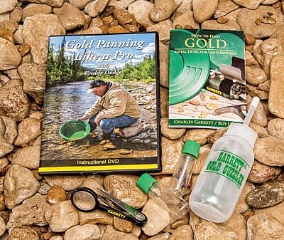 Garrett Deluxe Gold Pan Kit