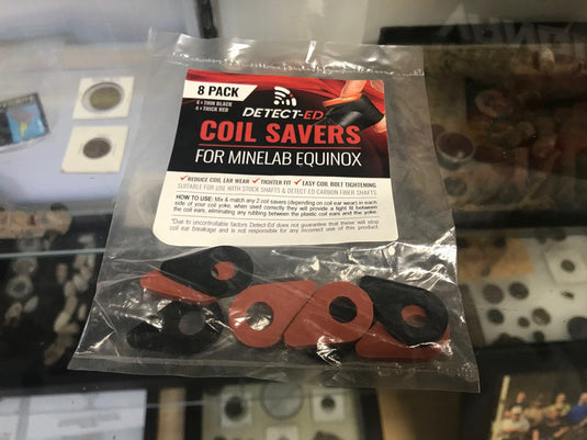Detect-Ed Coil Savers for the Minelab Equinox