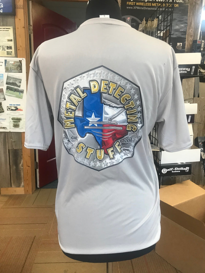 Load image into Gallery viewer, MDS Silver Polyester Chrome Shirt
