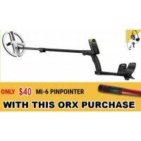 XP ORX Wireless Metal Detector with Back-lit Display + FX-02 Wired Backphone Heaphones + 9