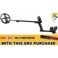 XP ORX Wireless Metal Detector with Back-lit Display + FX-02 Wired Backphone Heaphones + 9