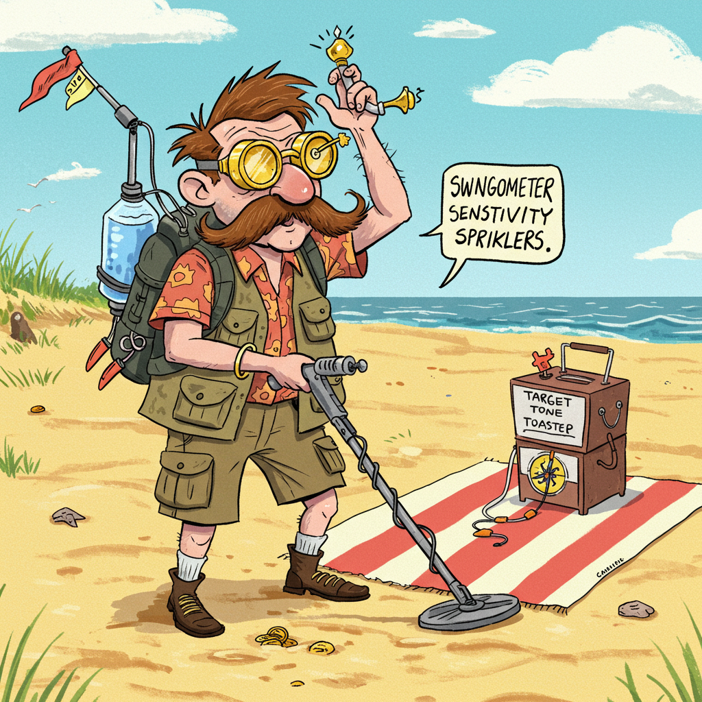 Barnaby Buttonsworth's Guide to (Slightly) Misguided Metal Detecting