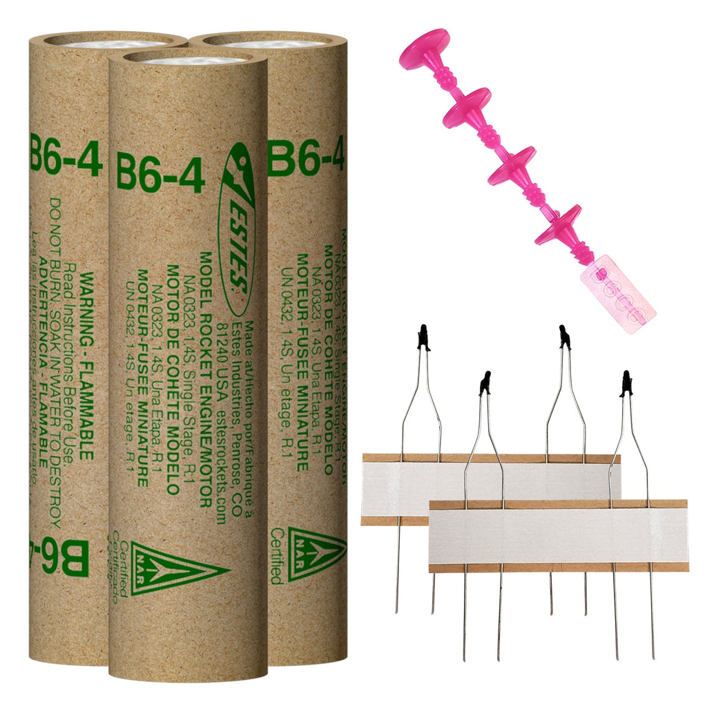 Estes Rockets - B6-4 Engines (3pk)