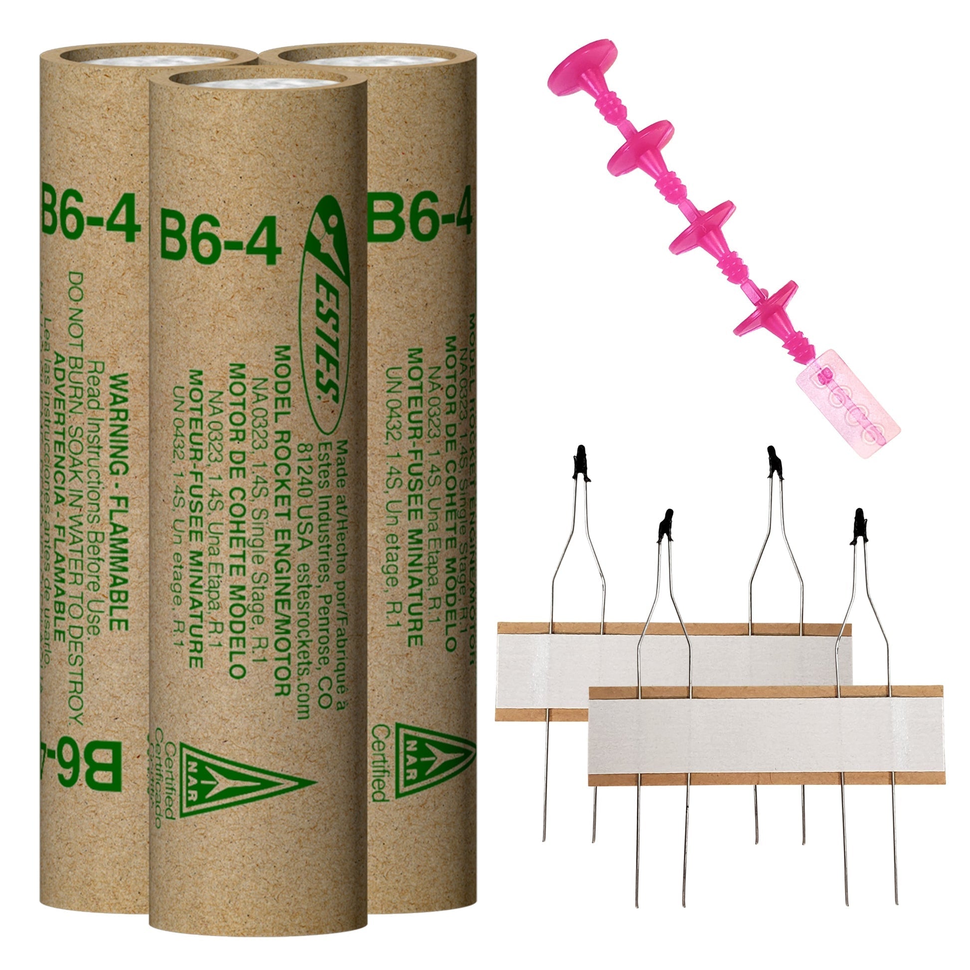 Estes Rockets - B6-4 Engines (3pk)