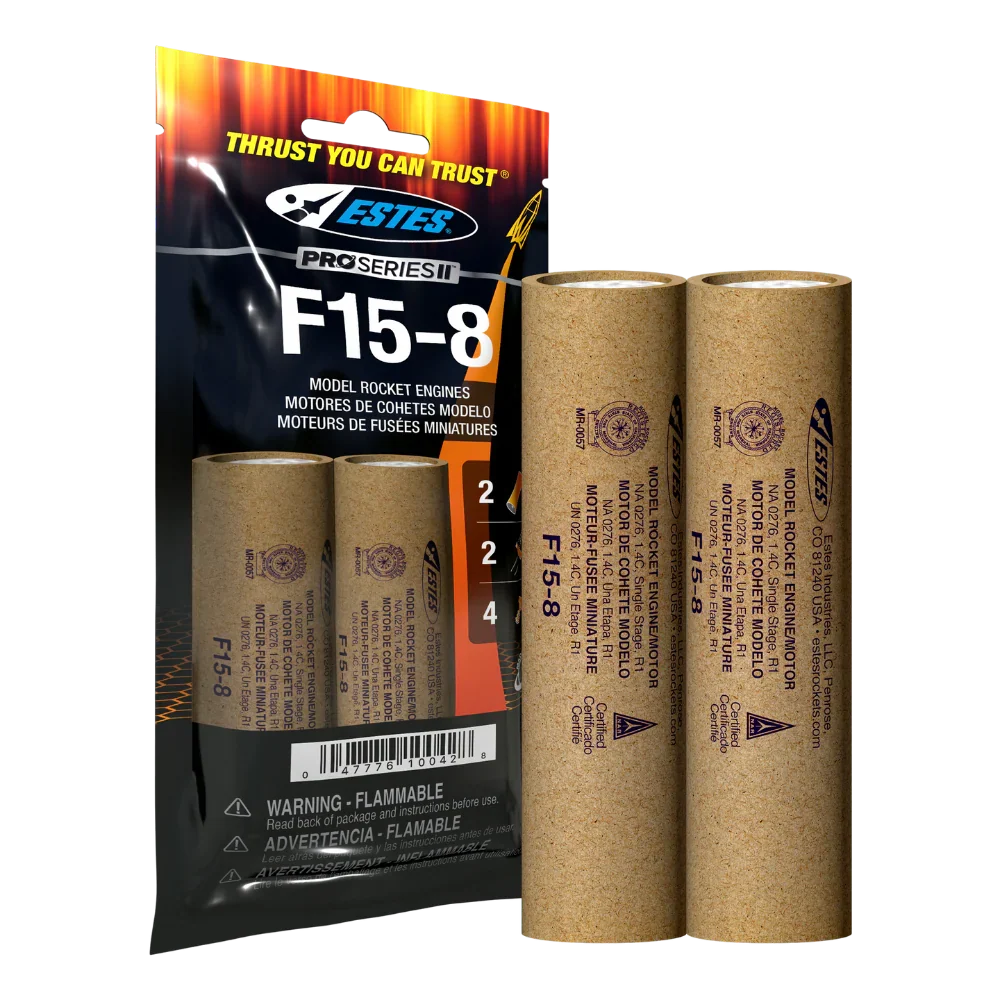 Estes Rockets - F15-8 Engines (29 mm)