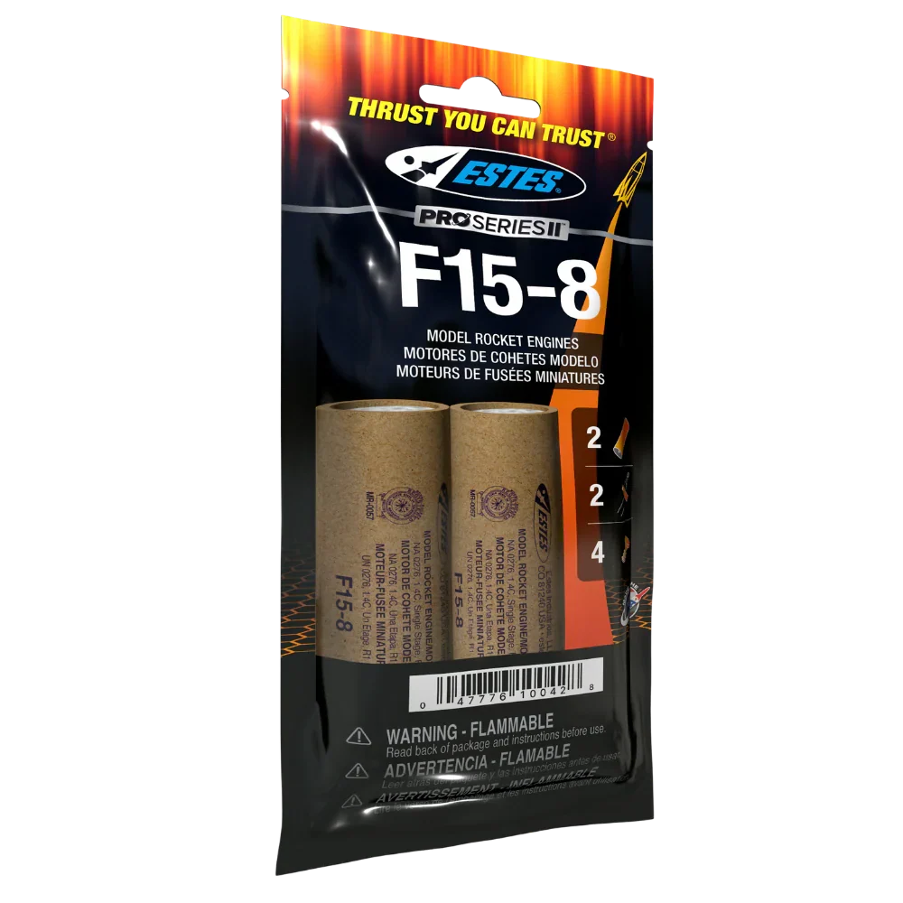 Estes Rockets - F15-8 Engines (29 mm)