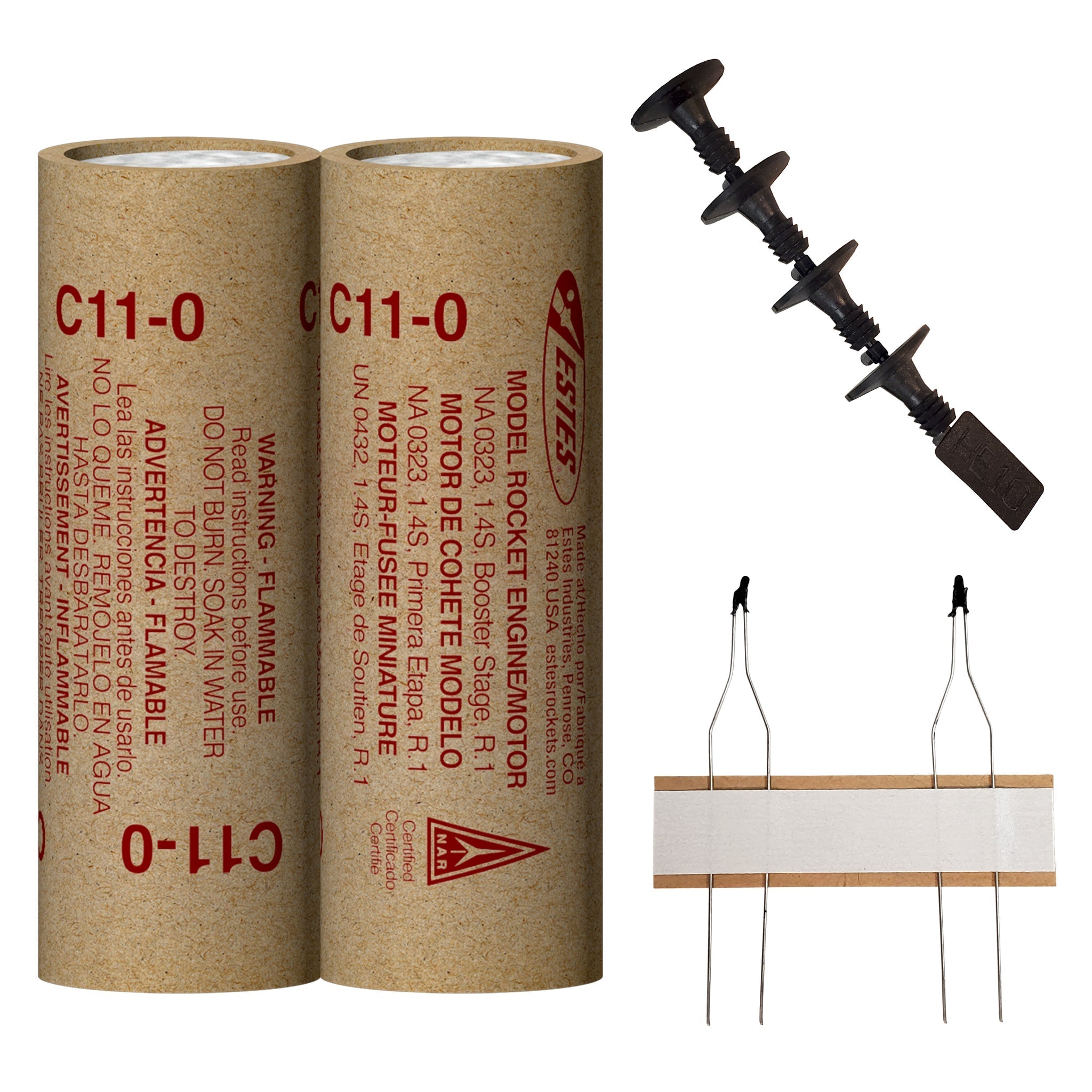 C11-0 Model Rocket Engines 24mm (2pk)