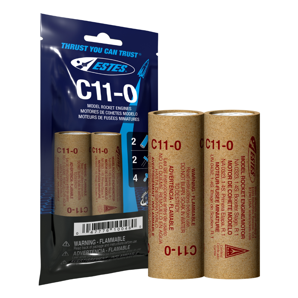 C11-0 Model Rocket Engines 24mm (2pk)